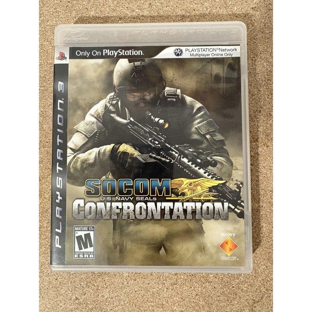 Sony SOCOM: U.S. Navy SEALs Confrontation (Sony PlayStation 3, PS3) Manual